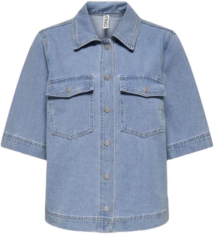 ONLBELLE S/S SHIRT DNM GUA NOOS