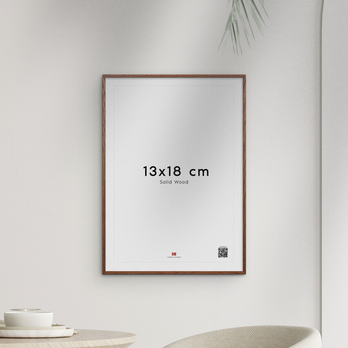 M&oslash;rk Egetr&aelig; Ramme