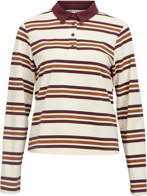 OBJNANA L/S RE POLO TOP