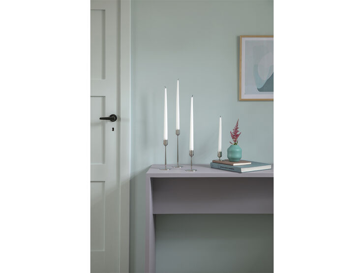 Lysestage Dorotea 7 x 5,5 cm Blankt stål