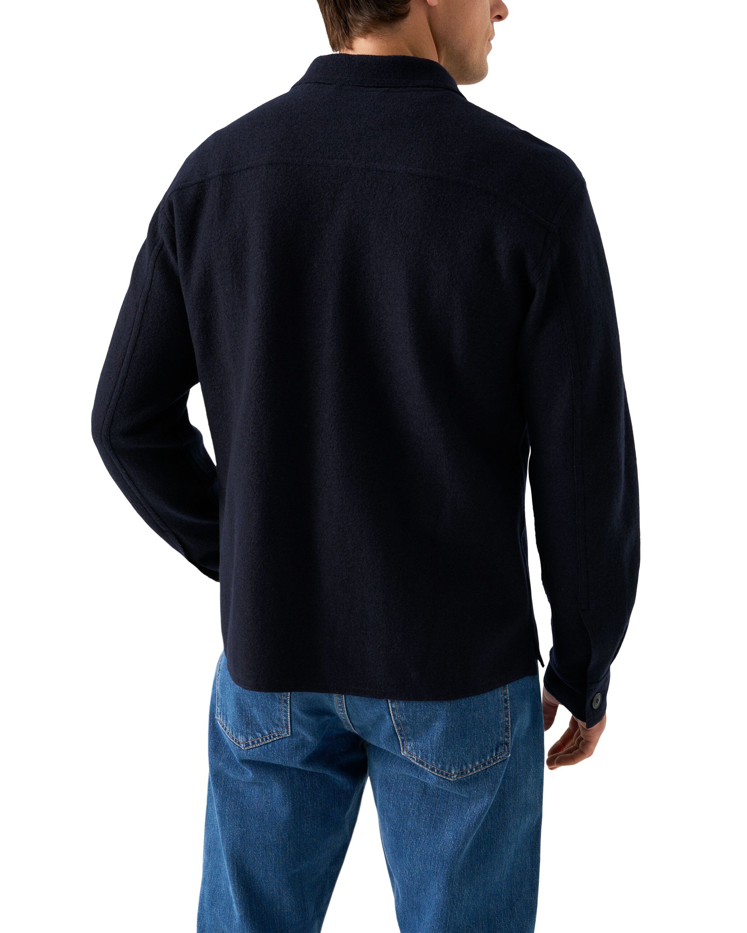 Boiled Wool Overshirt