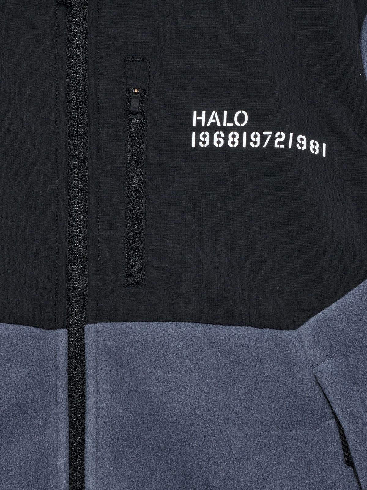 HALO BLOCKED ZIP FLEECE