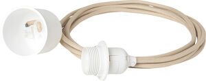 Fabric cord set 4m - Pendant - Sand