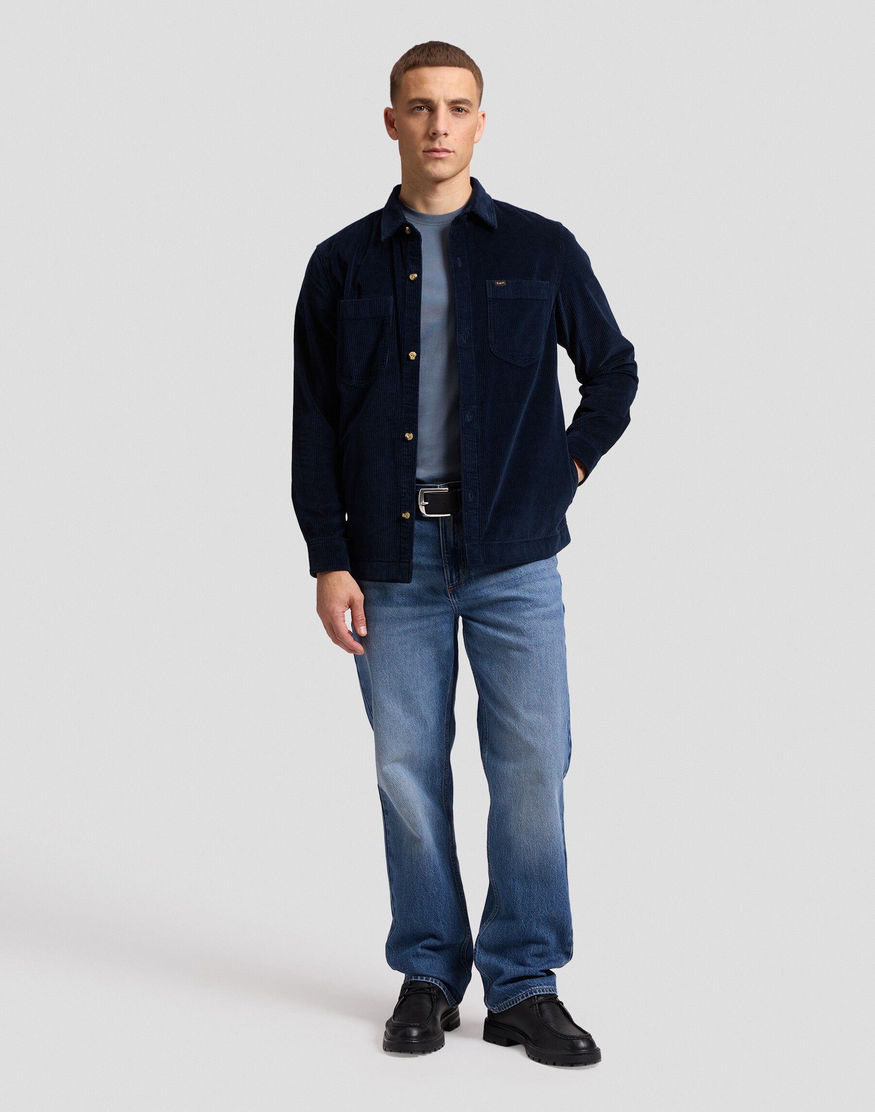 CAROLINA_OVERSHIRT RIVET_NAVY
