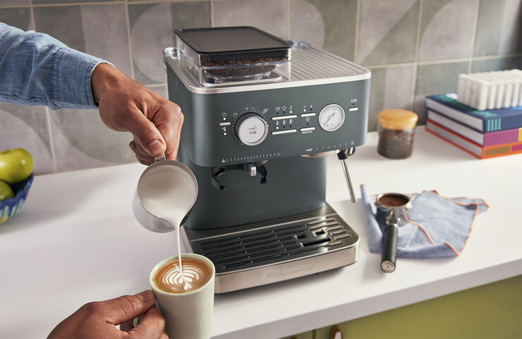 KITCHENAID halvautomatisk espressomaskine-5KES6551EJP