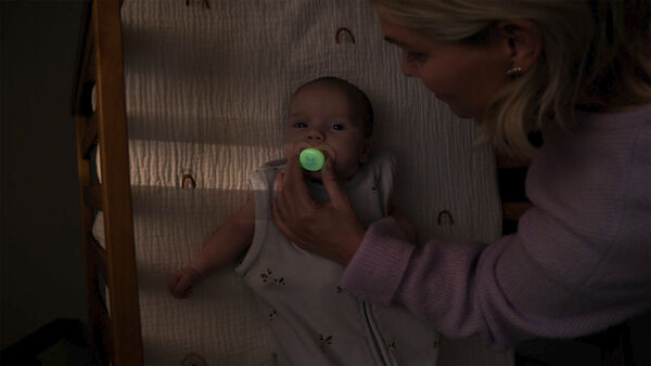 Philips Avent Soother ultra start Nighttime - Pakke med 2 -