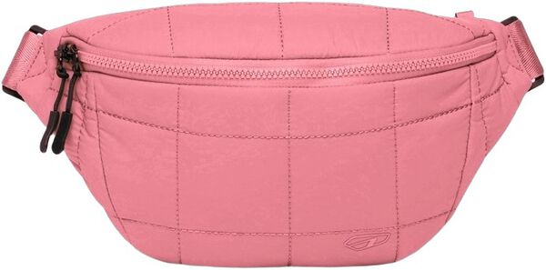 Arkk Padded Logo Bumbag Pop Pink