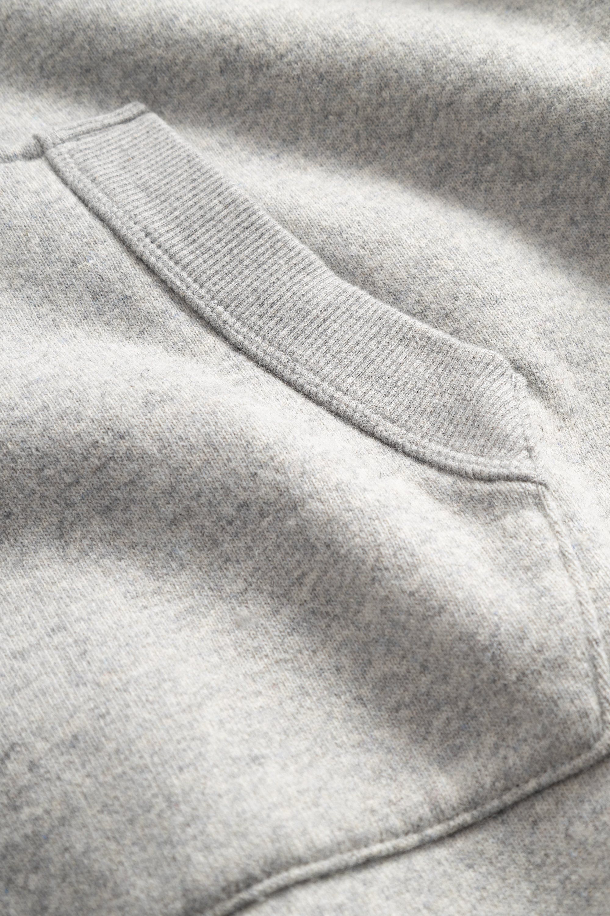 Kerid Relaxed Cotton Wool Hoodie