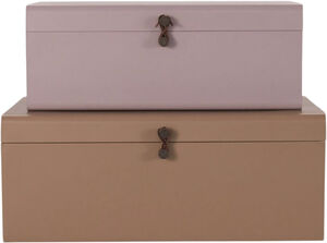 Opbevaring, HDMetal, Beige/Rosa