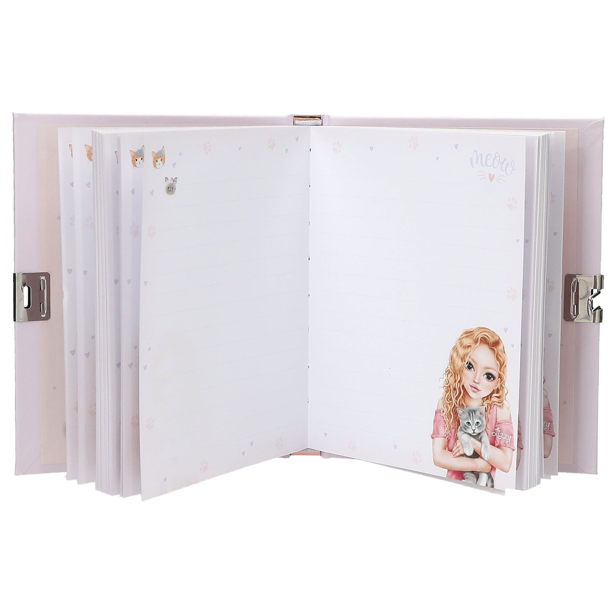 TOPModel Dagbog KITTY m/h