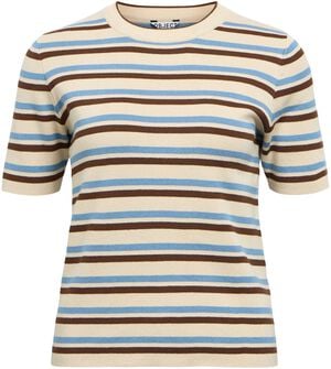 OBJESTER S/S NEW KNIT PULLOVER NOOS