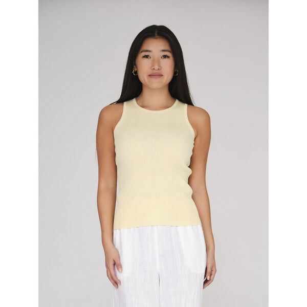 Rib knit tank top