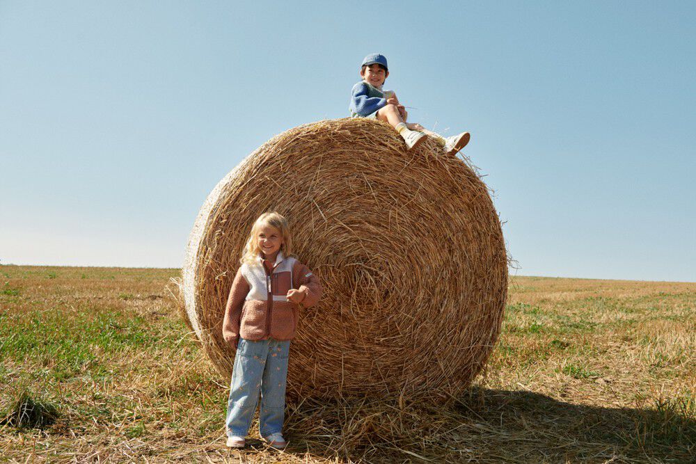 Nolan Pile Jacket Tuscany rose mult