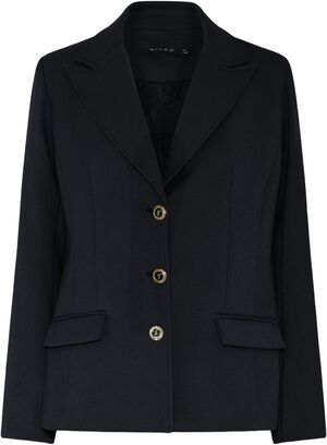 Blazer_ Viscose Mix Fabric