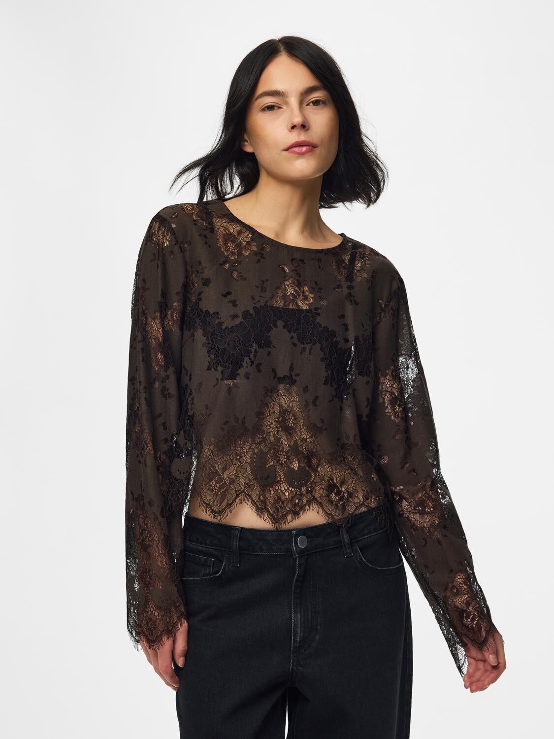 Pcnorinne Ls Top Wvn