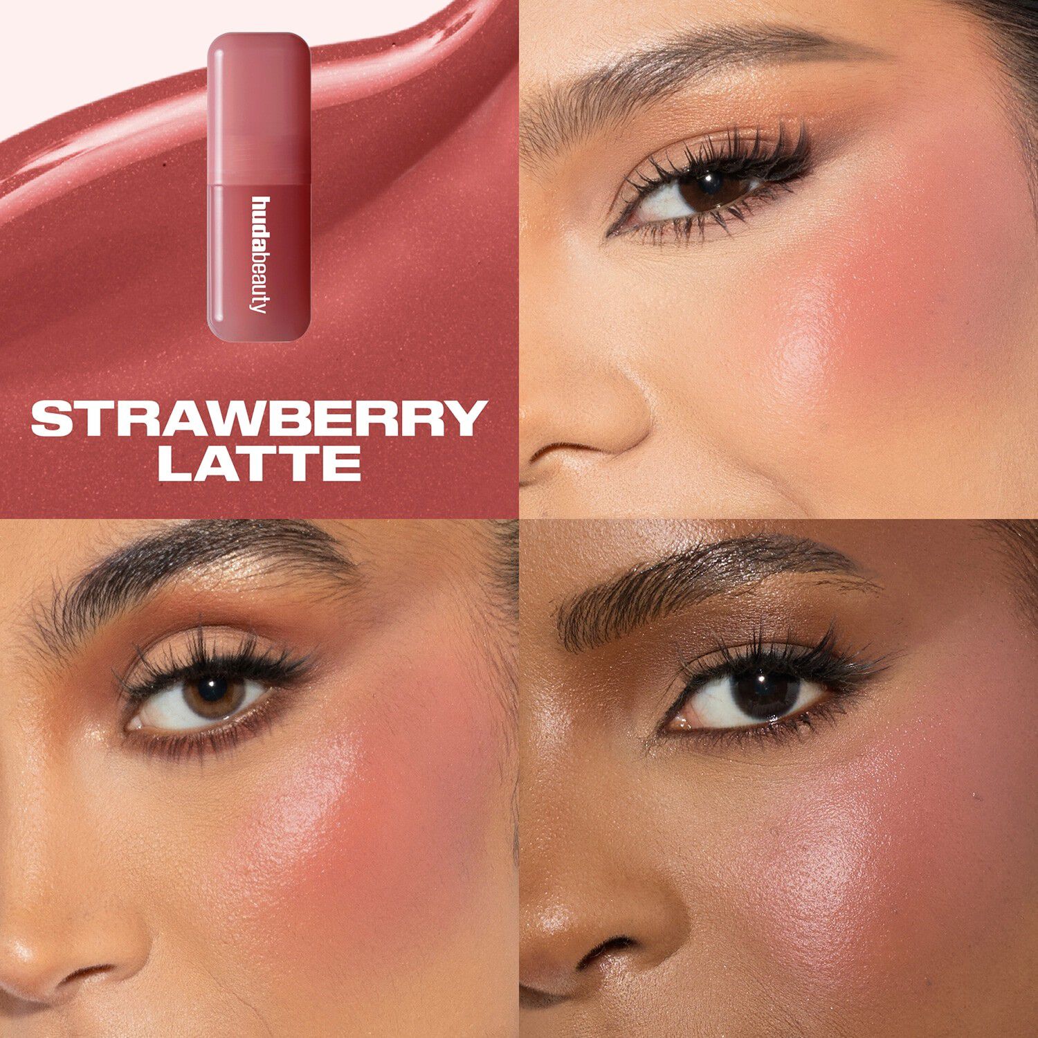 Lip & Cheek Blushed Nudes Kit  makeup-s&aelig;t