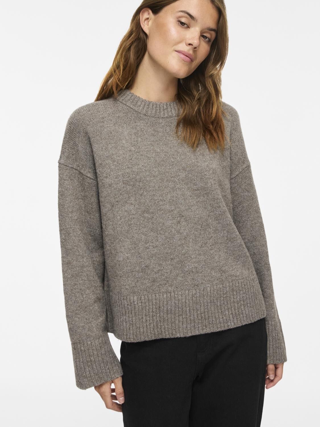 Visia L/S O-Neck Knit Pullover