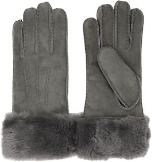 KELLY LONG - GLOWES - SHEEP SKIN W/ SHEARLING CUFF
