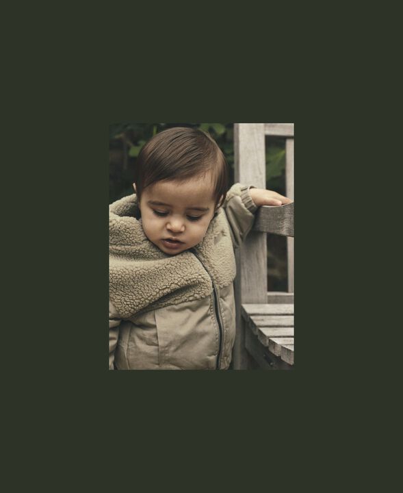 NBMNALO LS LOOSE JACKET SOLID LIL