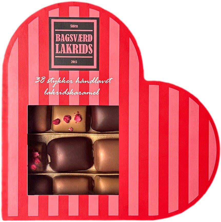 Bagsv&aelig;rd Lakrids, Hjerte&aelig;ske