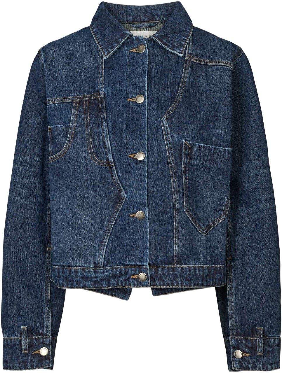 Patchwork denim jacket - Janny