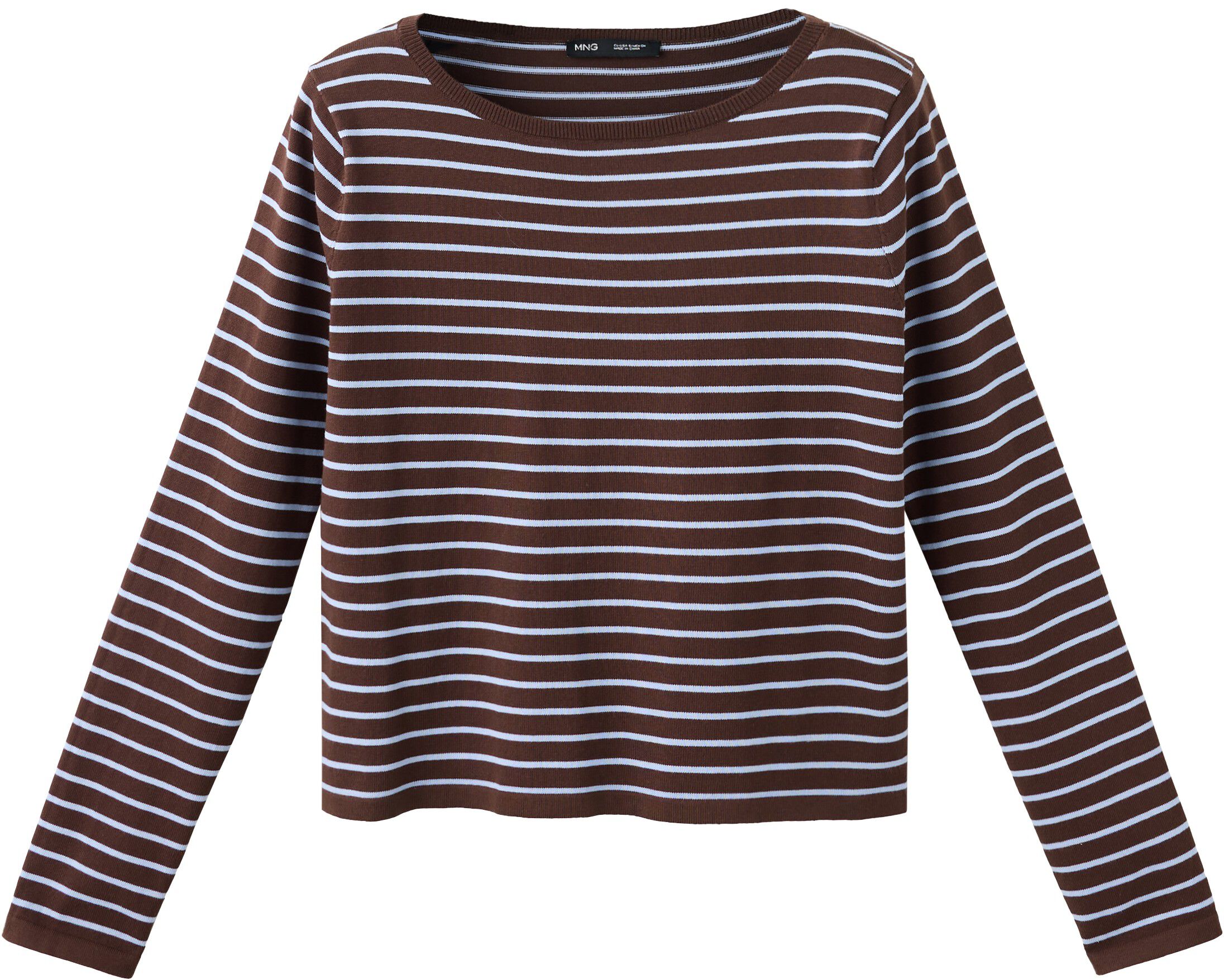 Knit striped sweater