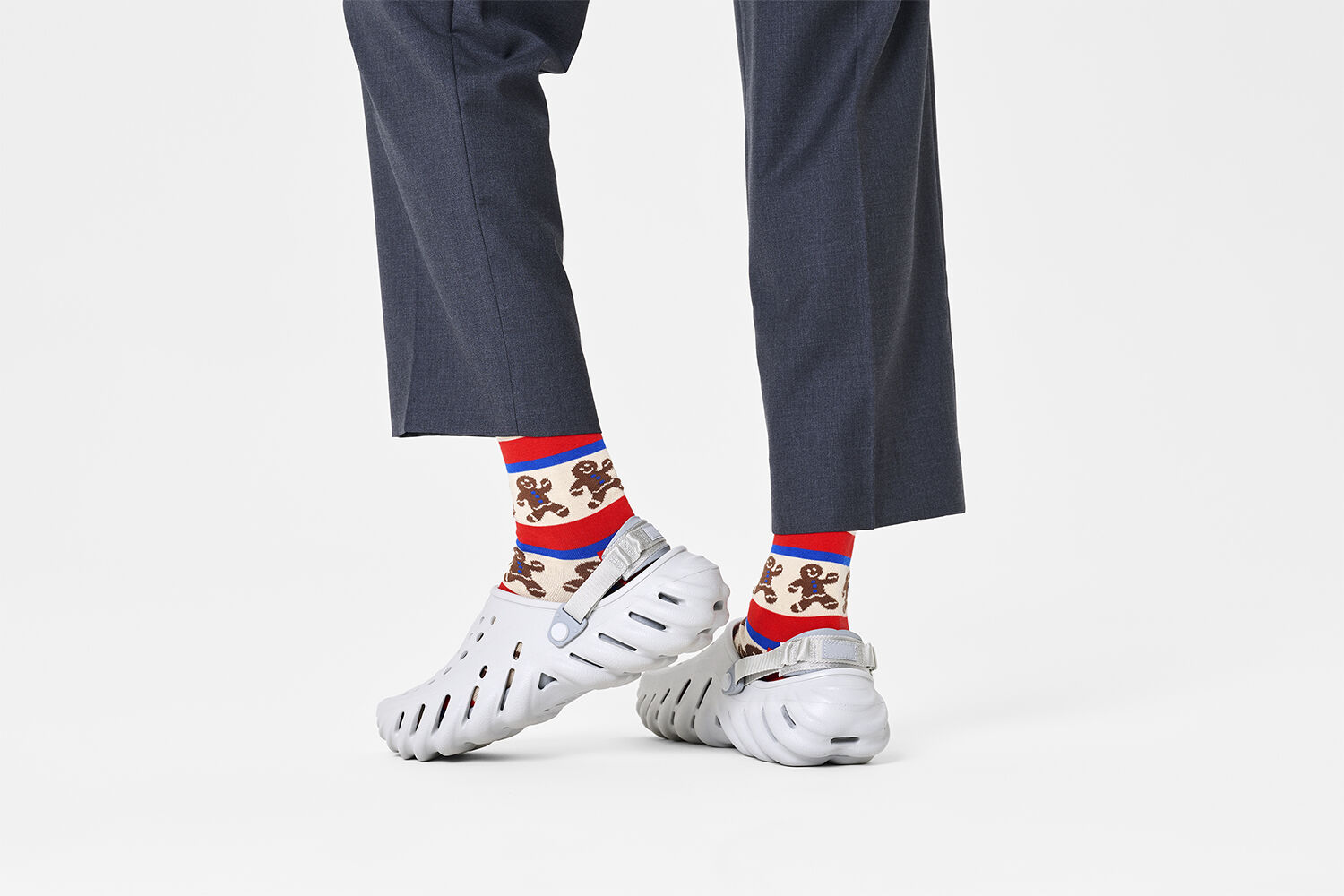 Gingerbread Stripe Sock