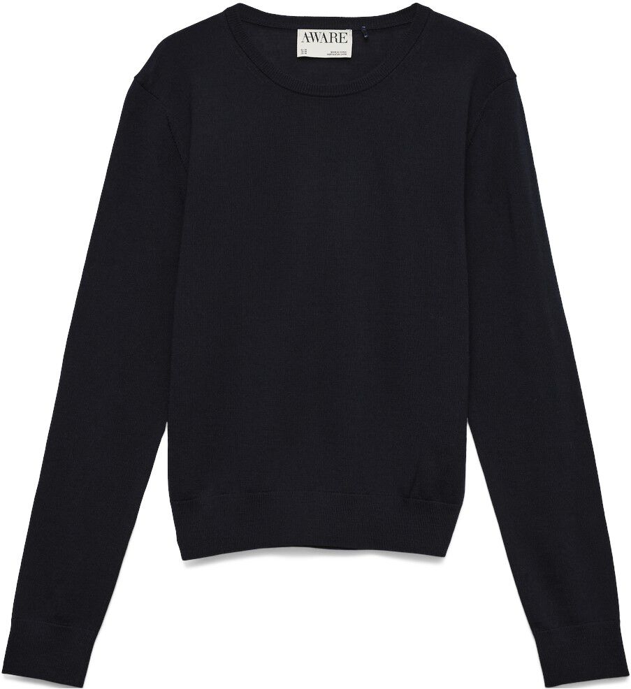 AWCARA LS O-NECK WOOL PULLOVER