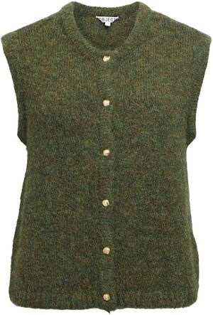 OBJSAGGIA RE KNIT VEST CARDIGAN NOO
