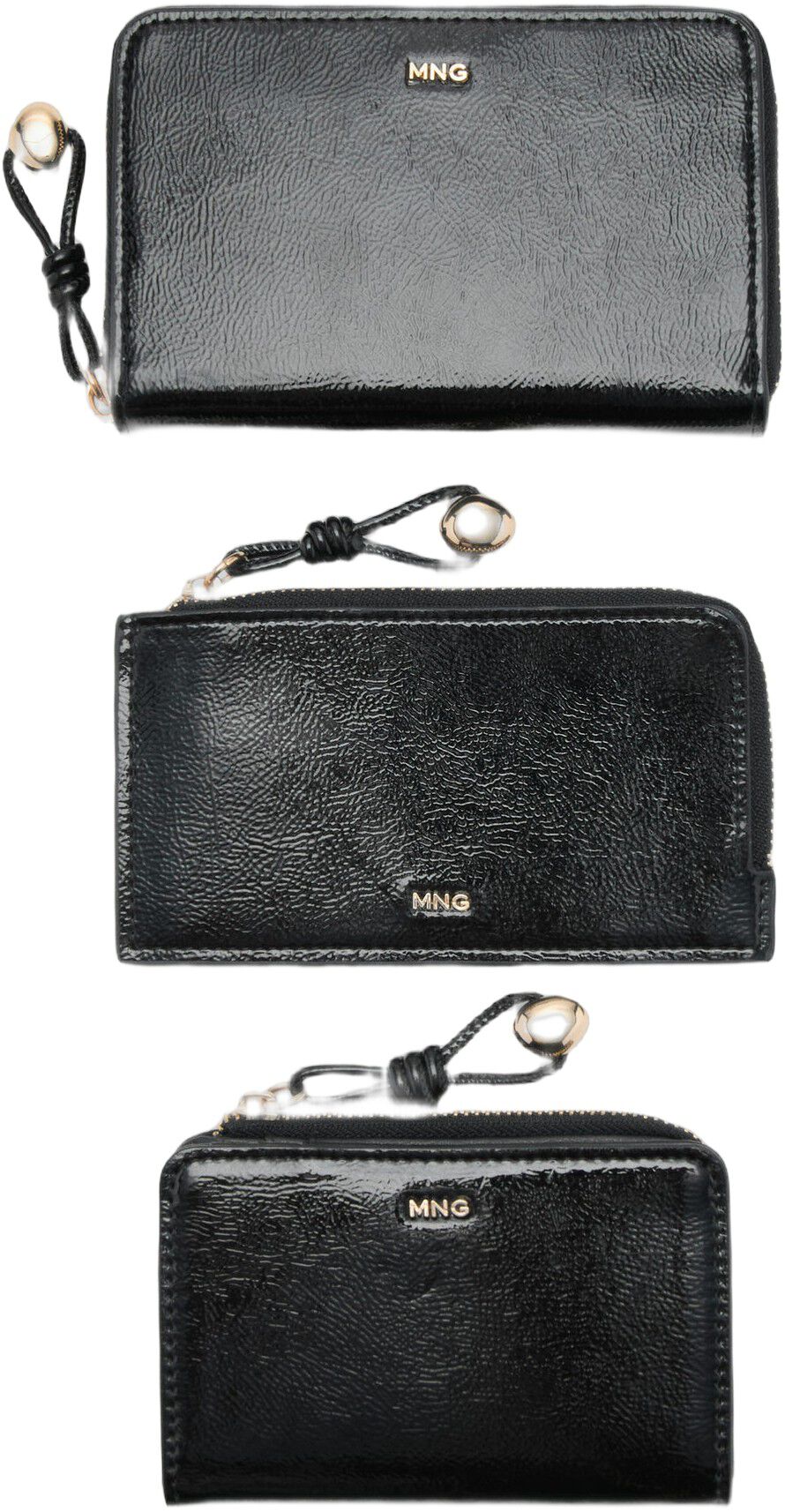 Medium wallet with mini-bead embell