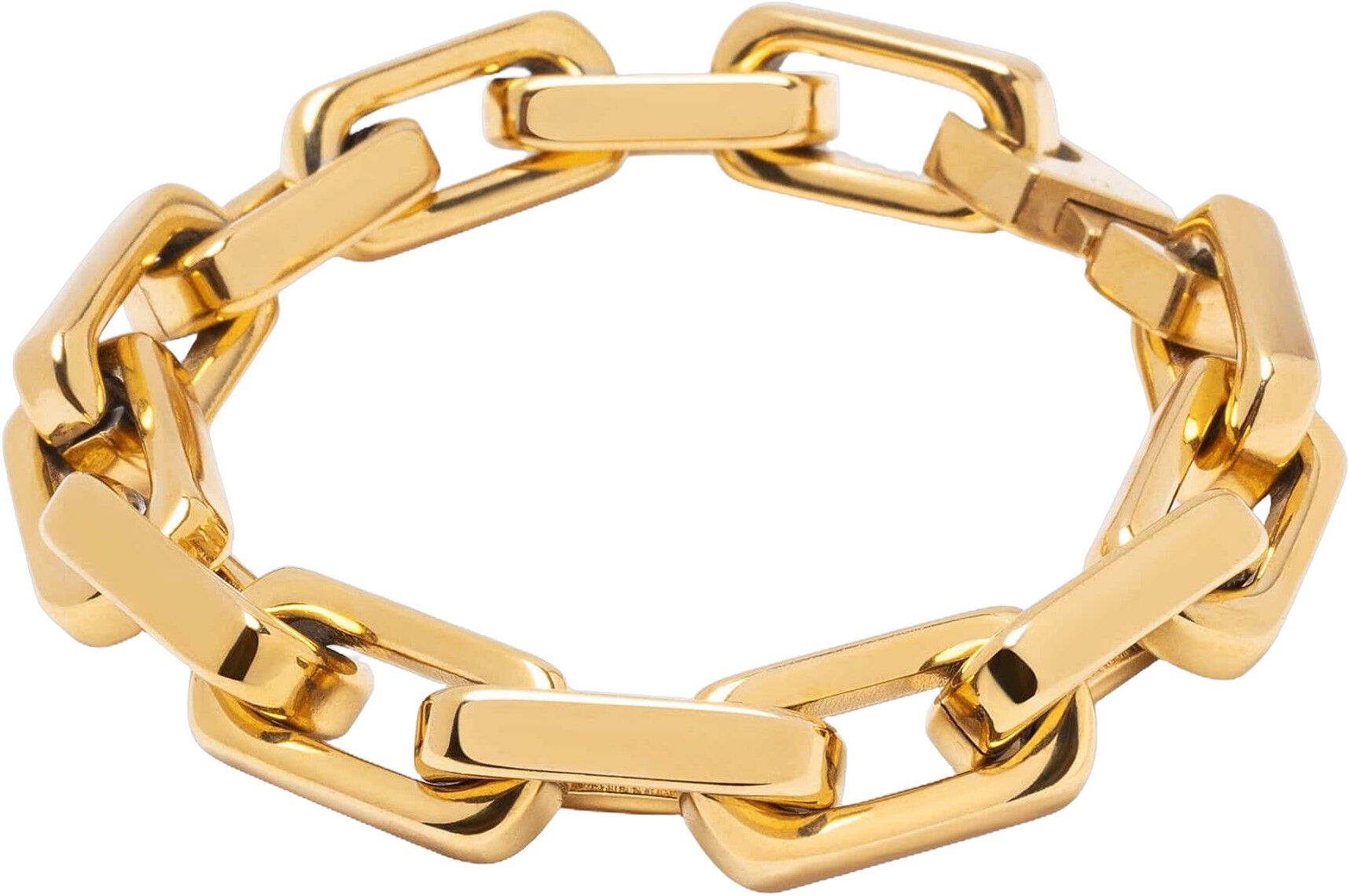 Women's Chunky Gold Link Bracelet