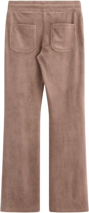 Soft jersey trousers in velour with