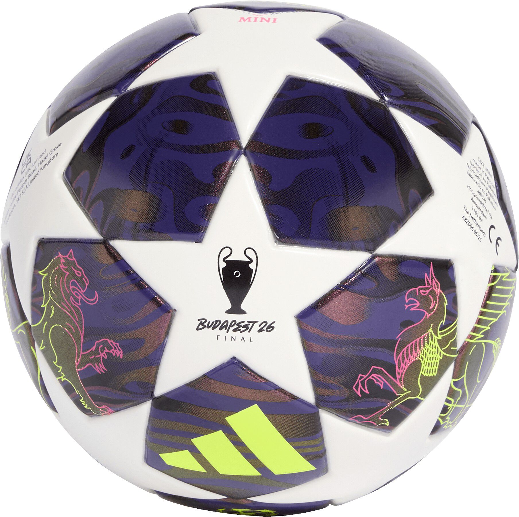 UCL Mini Budapest 25/26 Mini Bold