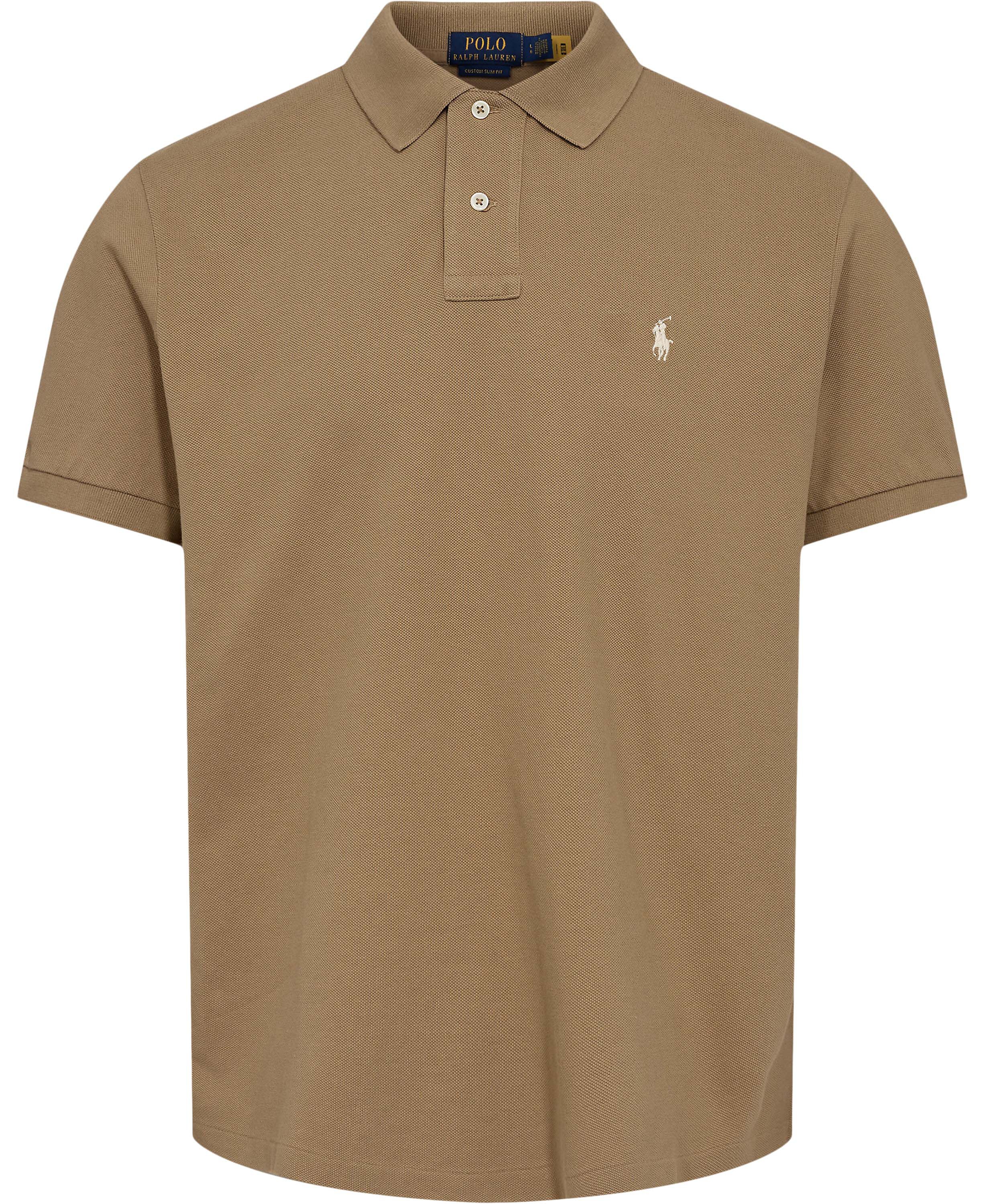 Custom Slim Fit Mesh Polo