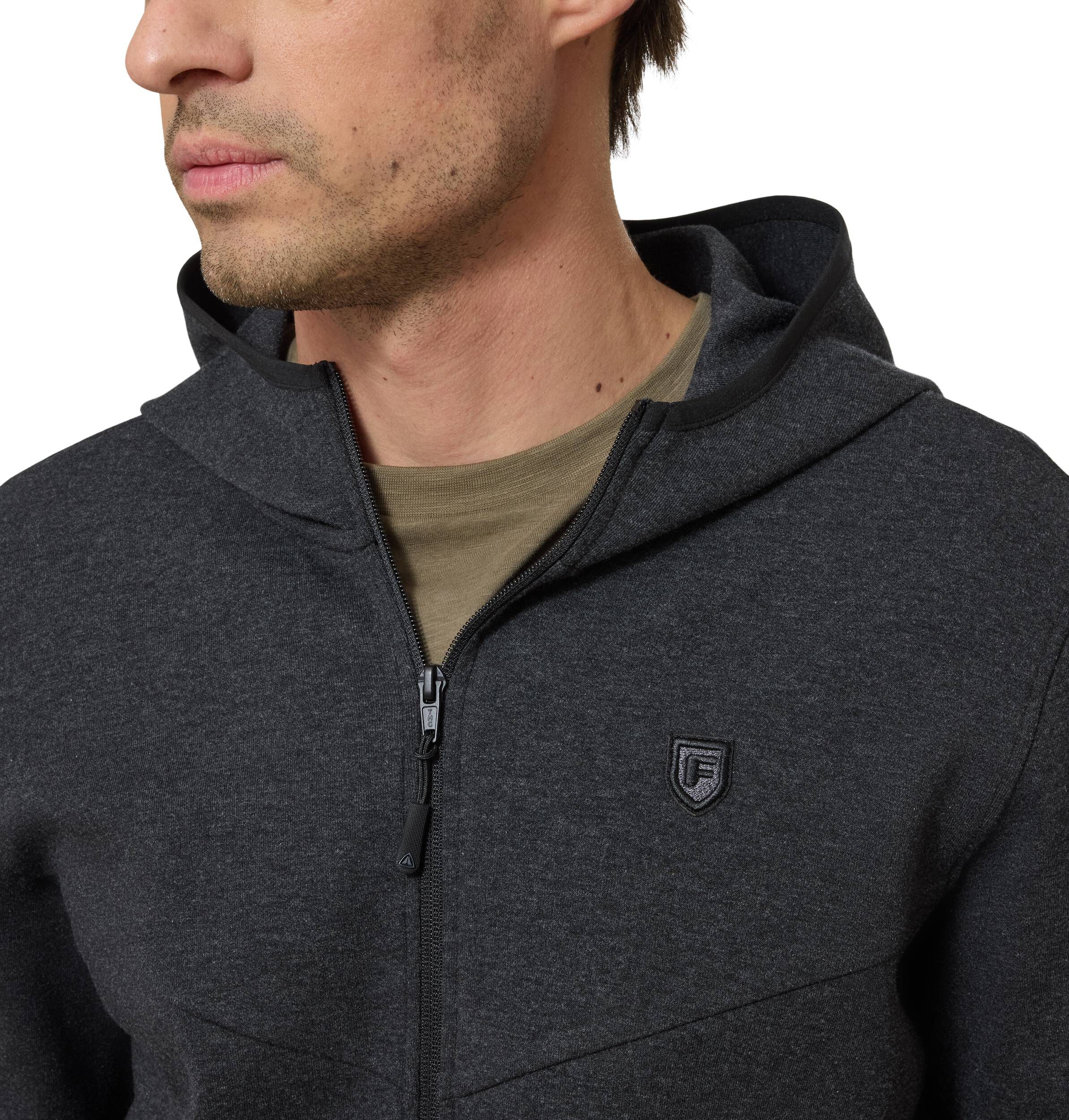 Casual Active Full Zip H&aelig;ttetr&oslash;je