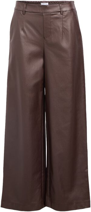 OBJMELBA LISA WIDE COATED PANT NOOS