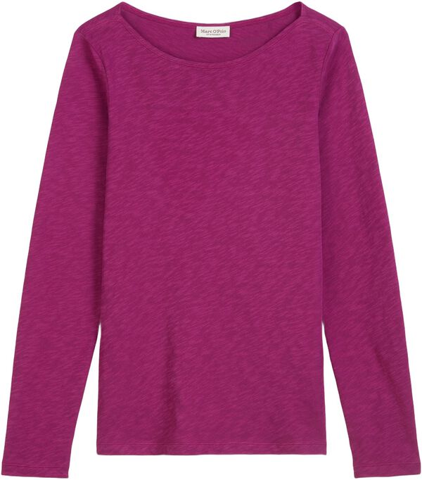 T-shirt, long sleeve, boat neck