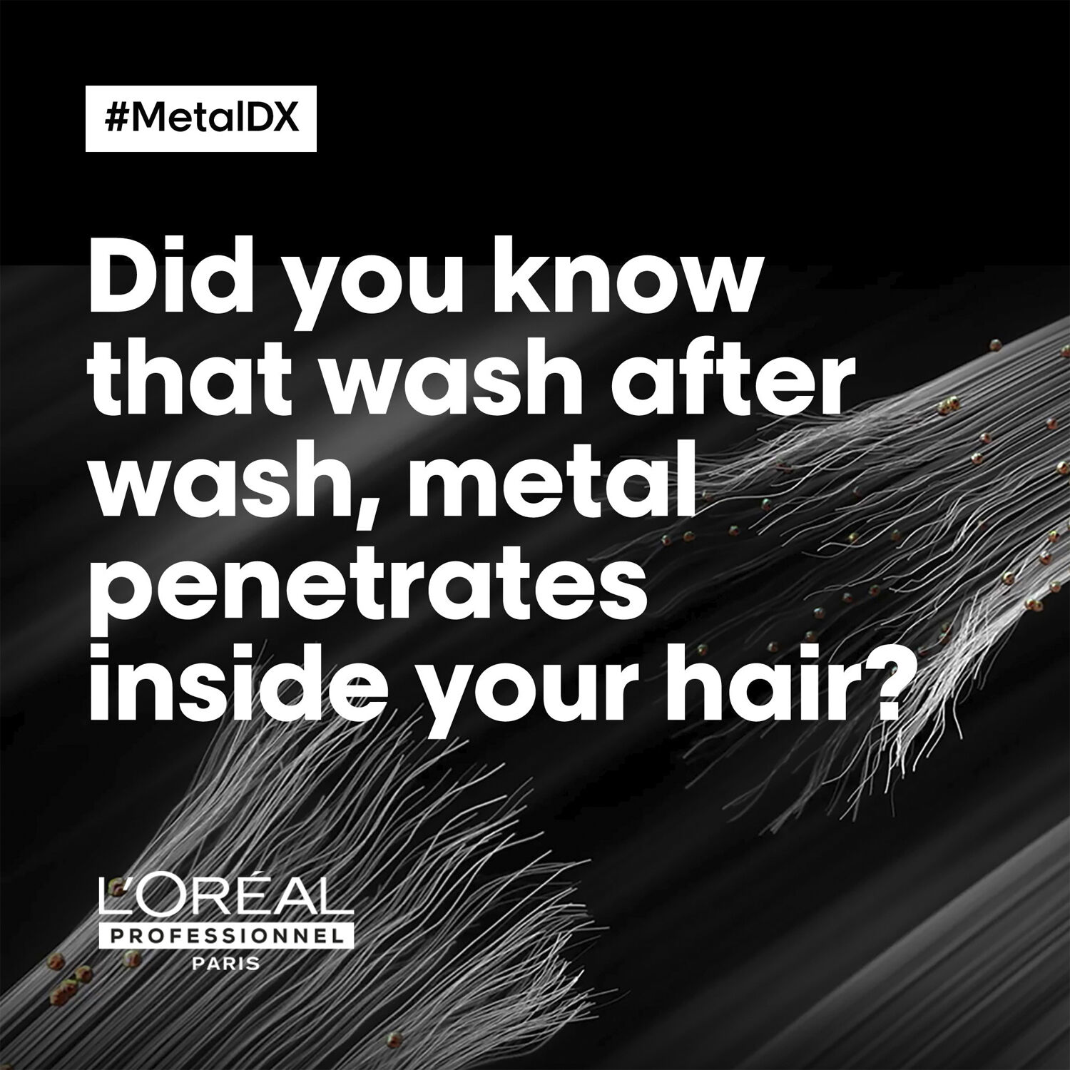 L'Or&eacute;al Professionnel Metal DX Shampoo 300ml