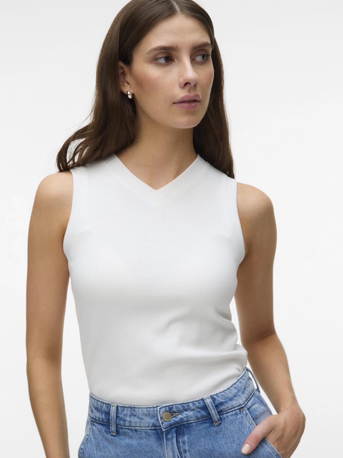 AWCOLBIE V-NECK TANK TOP