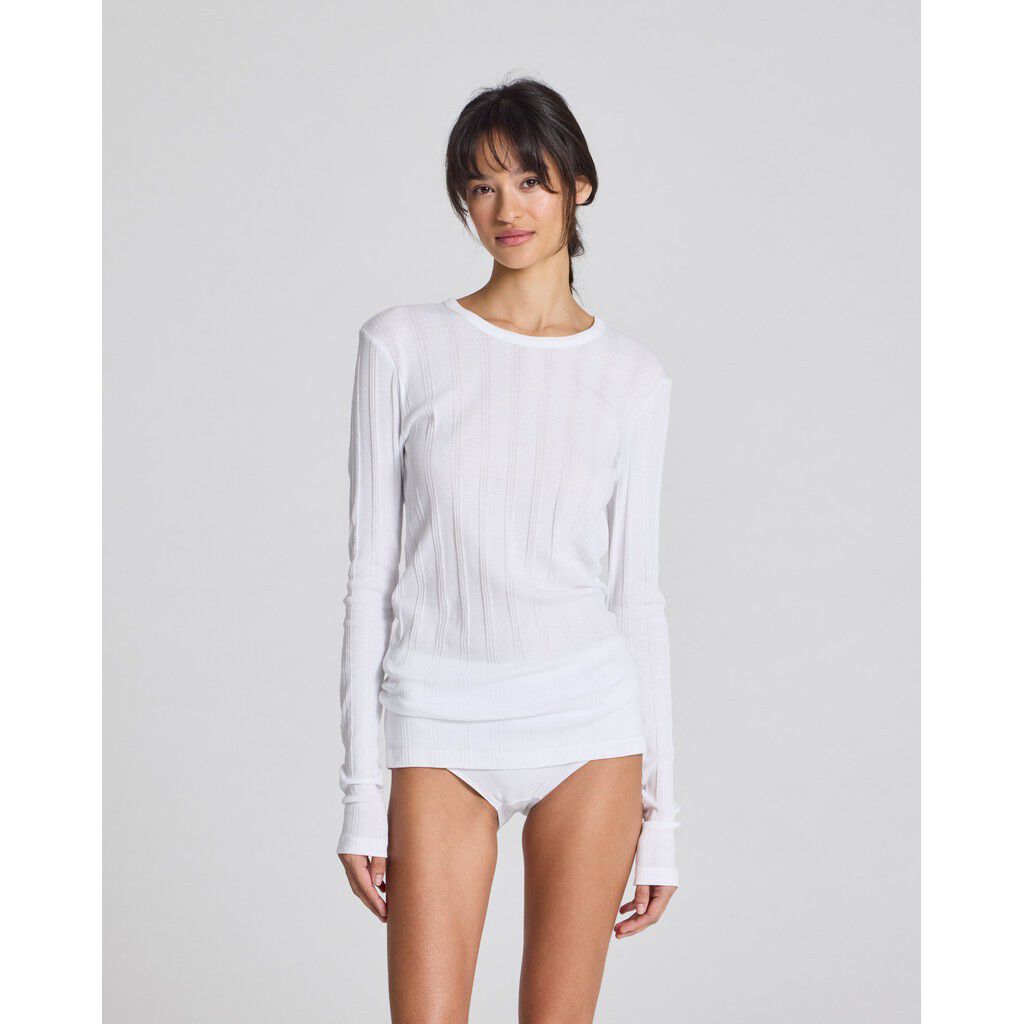 Thyra L/S Cotton Top Drop Needle GOTS 243975