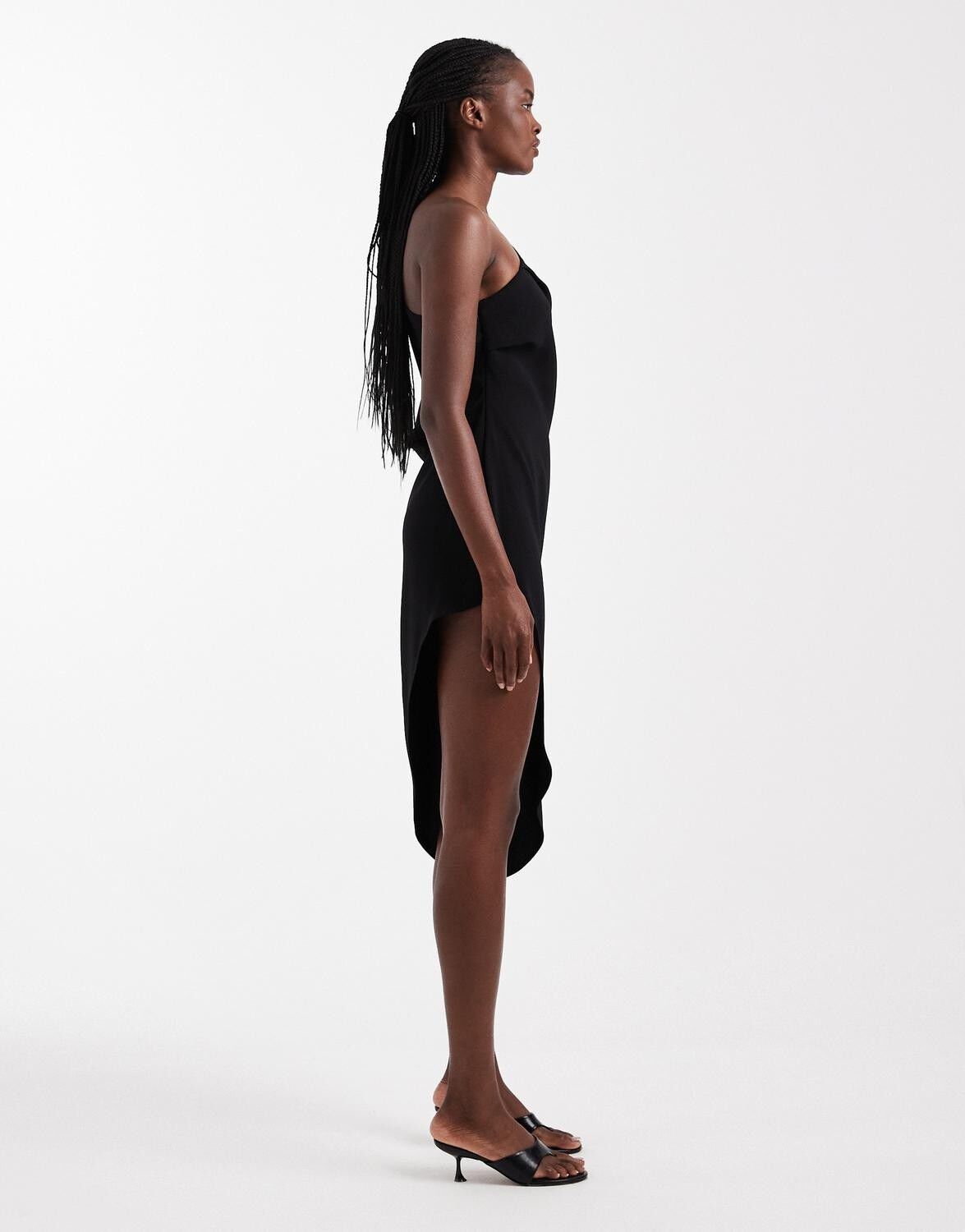 Tsoline One Shoulder Ls Tunic Wvn
