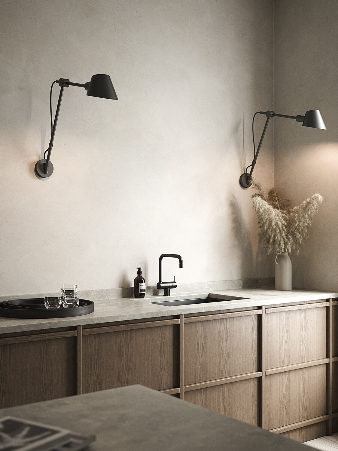 Stay | V&aelig;glampe | Sort