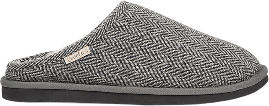 DARWIN WOOL - OPEN WOOL SLIPPERS WITH SHEARLING LINING