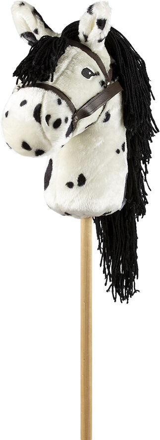 Kæphest hvid plettet