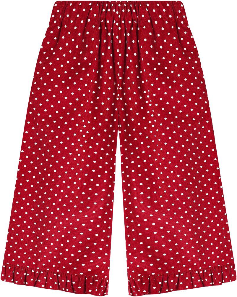 DOLLY DOT RUFFLE PANT