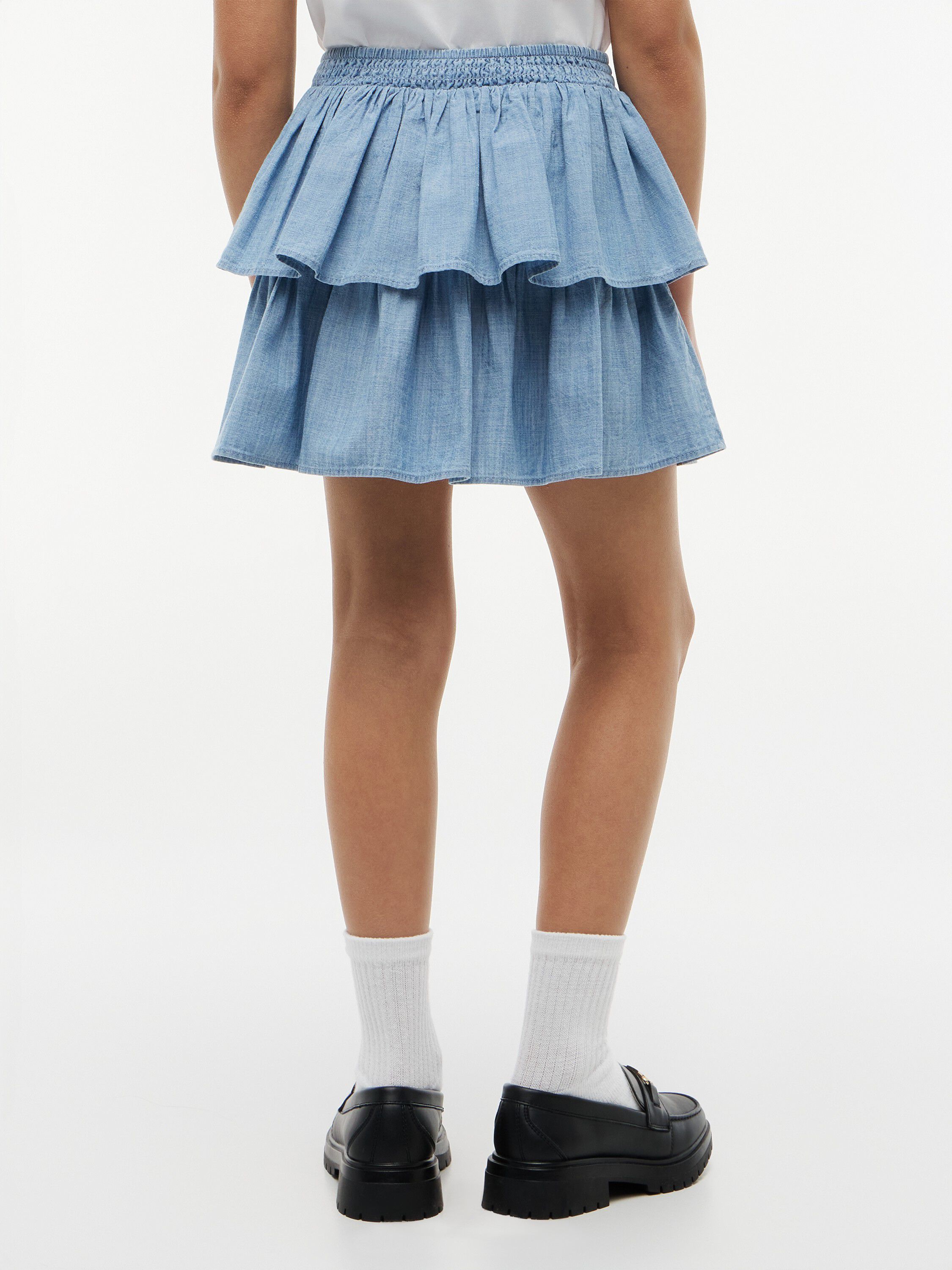 CHAMBRAY RARA SKIRT