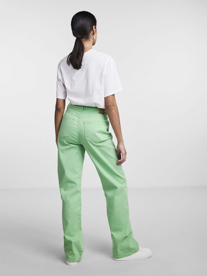 PCHOLLY HW WIDE JEANS COLOUR NOOS B