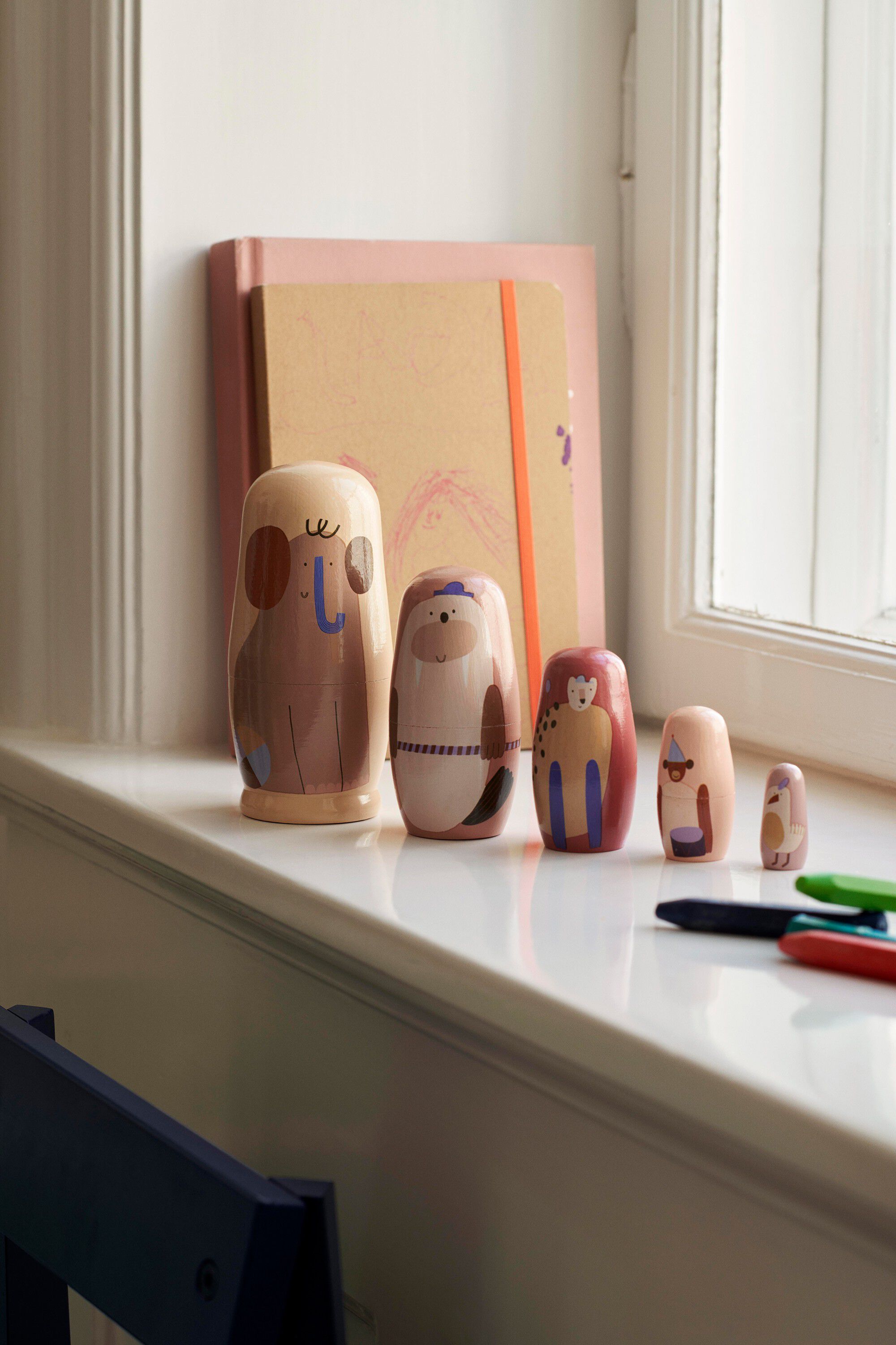 Critter Nesting Dolls - Multi