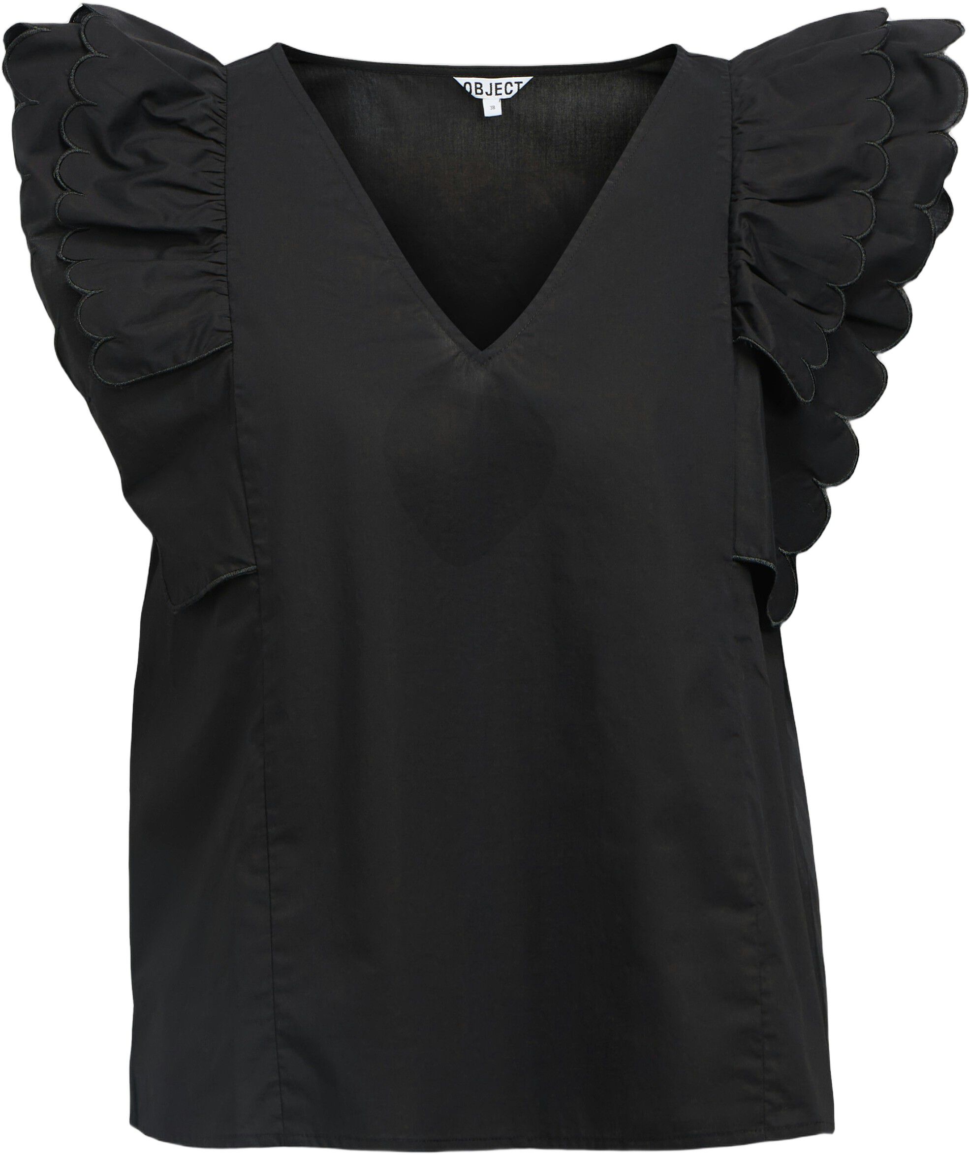 OBJHOPE PAPAYA NOUR S/S TOP E DIV