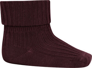 Cotton rib baby socks